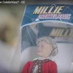 A screenshot of a Millie Dresselhaus doll from a new ad by General Electric.